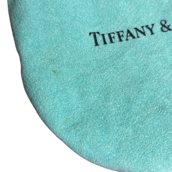 Tiffany & Co. Turquoise Blue Pouch Bag Drawstring Jewelry Pouch - Picture 5 of 5
